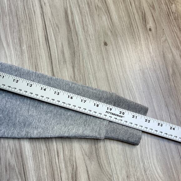 J Crew Women's Crystal Beaded Embellished Print Chandelier Gray Sweatshirt 2XS - Picture 6 of 11